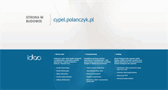 Desktop Screenshot of cypel.polanczyk.pl