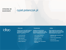 Tablet Screenshot of cypel.polanczyk.pl